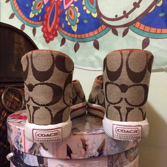 Coach Sneaker Wedge - Picture 3 of 5